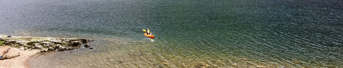 Guided swim in Wastwater