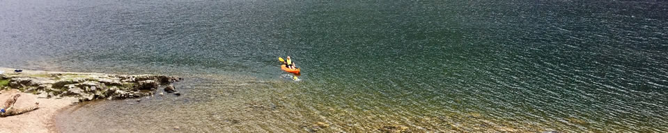 Guided swim in Wastwater